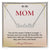 Personalized Christmas Gift for Mom | Engraved Jewelry That Captures Your Love | Elegant Custom Keepsake She'll Cherish