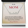 Personalized Christmas Gift for Mom | Engraved Jewelry That Captures Your Love | Elegant Custom Keepsake She'll Cherish