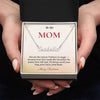 Personalized Christmas Gift for Mom | Engraved Jewelry That Captures Your Love | Elegant Custom Keepsake She'll Cherish