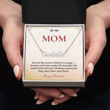 Personalized Christmas Gift for Mom | Engraved Jewelry That Captures Your Love | Elegant Custom Keepsake She'll Cherish