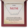 Personalized Christmas Gift for Mom | Engraved Jewelry That Captures Your Love | Elegant Custom Keepsake She'll Cherish