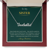 Custom Name Necklace – Unique Christmas Gift for Sister | Personalized Jewelry Bestseller