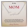 Personalized Christmas Gift for Mom | Elegant Jewelry Celebrating Her Identity & Love | Unique Keepsake She'll Treasure