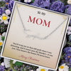 Personalized Christmas Gift for Mom | Elegant Jewelry Celebrating Her Identity & Love | Unique Keepsake She'll Treasure