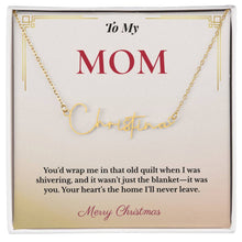 Personalized Christmas Gift for Mom | Elegant Jewelry Celebrating Her Identity & Love | Unique Keepsake She'll Treasure