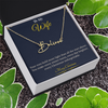 Signature Style Custom Name Necklace – Personalized Christmas Gift for Wife | Elegant Jewelry That Celebrates Her Identity | Unique Holiday Keepsake She'll Love