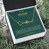 Signature Style Custom Name Necklace – Personalized Christmas Gift for Sister | Trending Custom Jewelry Idea