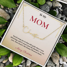 Personalized Christmas Gift for Mom | Elegant Jewelry Celebrating Her Identity & Love | Unique Keepsake She'll Treasure