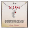 Sentimental Christmas Gift for Mom | Personalized Jewelry Honoring Motherhood & Family Love | Heartfelt Keepsake
