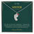 Engraved Baby Feet Necklace with Birthstone – Heartwarming Christmas Gift for Sister | Meaningful Custom Jewelry