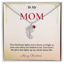 Sentimental Christmas Gift for Mom | Personalized Jewelry Honoring Motherhood & Family Love | Heartfelt Keepsake