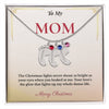 Sentimental Christmas Gift for Mom | Personalized Jewelry Honoring Motherhood & Family Love | Heartfelt Keepsake