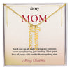 Custom Christmas Gift for Mom | Personalized Jewelry Keeping Her Loved Ones Close | Elegant Family Name Design She'll Adore