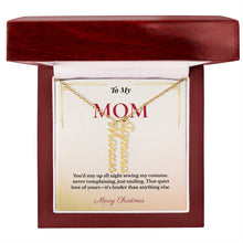 Custom Christmas Gift for Mom | Personalized Jewelry Keeping Her Loved Ones Close | Elegant Family Name Design She'll Adore