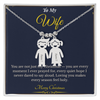Engraved Kid Charm Necklace – Personalized Christmas Gift for Wife | Custom Family Jewelry That Celebrates Children | Heartfelt Holiday Keepsake