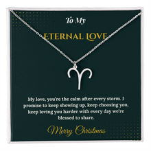 Zodiac Necklace – Personalized Christmas Gift for Wife | Astrological Jewelry That Reflects Her Unique Energy | Elegant Holiday Keepsake for Her