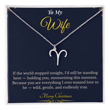 Zodiac Necklace – Personalized Christmas Gift for Wife | Astrological Jewelry That Reflects Her Unique Energy | Elegant Holiday Keepsake for Her
