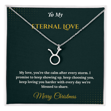 Zodiac Necklace – Personalized Christmas Gift for Wife | Astrological Jewelry That Reflects Her Unique Energy | Elegant Holiday Keepsake for Her