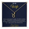 Zodiac Necklace – Personalized Christmas Gift for Wife | Astrological Jewelry That Reflects Her Unique Energy | Elegant Holiday Keepsake for Her