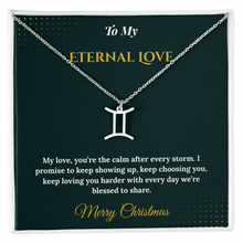 Zodiac Necklace – Personalized Christmas Gift for Wife | Astrological Jewelry That Reflects Her Unique Energy | Elegant Holiday Keepsake for Her