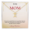 Personalized Christmas Gift for Mom | Astrological Jewelry That Reflects Her Unique Energy | Elegant Holiday Keepsake She'll Treasure