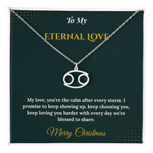 Zodiac Necklace – Personalized Christmas Gift for Wife | Astrological Jewelry That Reflects Her Unique Energy | Elegant Holiday Keepsake for Her