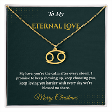 Zodiac Necklace – Personalized Christmas Gift for Wife | Astrological Jewelry That Reflects Her Unique Energy | Elegant Holiday Keepsake for Her