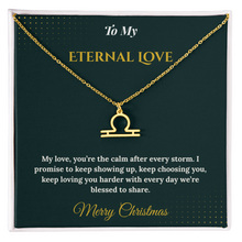 Zodiac Necklace – Personalized Christmas Gift for Wife | Astrological Jewelry That Reflects Her Unique Energy | Elegant Holiday Keepsake for Her