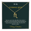 Zodiac Necklace – Personalized Christmas Gift for Wife | Astrological Jewelry That Reflects Her Unique Energy | Elegant Holiday Keepsake for Her