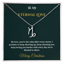Zodiac Necklace – Personalized Christmas Gift for Wife | Astrological Jewelry That Reflects Her Unique Energy | Elegant Holiday Keepsake for Her