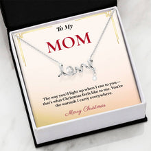 Heartfelt Christmas Gift for Mom | Elegant Jewelry That Spells Out Love Beautifully | Timeless Holiday Keepsake She'll Adore