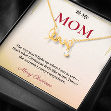 Heartfelt Christmas Gift for Mom | Elegant Jewelry That Spells Out Love Beautifully | Timeless Holiday Keepsake She'll Adore