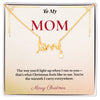 Heartfelt Christmas Gift for Mom | Elegant Jewelry That Spells Out Love Beautifully | Timeless Holiday Keepsake She'll Adore