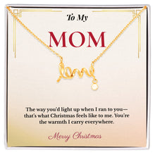Heartfelt Christmas Gift for Mom | Elegant Jewelry That Spells Out Love Beautifully | Timeless Holiday Keepsake She'll Adore