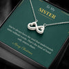 Endless Love Necklace – Elegant Christmas Gift for Sister | Heartfelt Jewelry for the Holidays