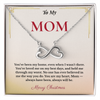 Elegant Christmas Gift for Mom | Timeless Jewelry That Represents Infinite Love | Heartfelt Keepsake She'll Adore