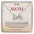 Elegant Christmas Gift for Mom | Timeless Jewelry That Represents Infinite Love | Heartfelt Keepsake She'll Adore
