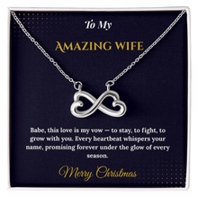 Endless Love Necklace – Romantic Christmas Gift for Wife | Timeless Jewelry That Represents Infinite Devotion | Elegant Holiday Keepsake for Her