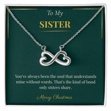 Endless Love Necklace – Elegant Christmas Gift for Sister | Heartfelt Jewelry for the Holidays
