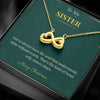 Endless Love Necklace – Elegant Christmas Gift for Sister | Heartfelt Jewelry for the Holidays