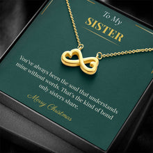 Endless Love Necklace – Elegant Christmas Gift for Sister | Heartfelt Jewelry for the Holidays