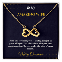 Endless Love Necklace – Romantic Christmas Gift for Wife | Timeless Jewelry That Represents Infinite Devotion | Elegant Holiday Keepsake for Her