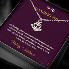 Anchor Pendant Necklace – Meaningful Christmas Gift for Wife | Symbol of Strength, Stability & Endless Love | Elegant Holiday Jewelry for Her