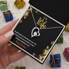 Make Her Heart Melt – Forever Love Heart Necklace, The Perfect Christmas Gift for Your Wife