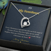 Forever Love Necklace – Elegant Christmas Gift for Wife | Romantic Jewelry That Expresses Endless Devotion | Timeless Keepsake She'll Cherish Forever