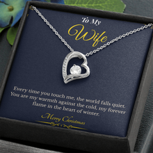 Forever Love Necklace – Elegant Christmas Gift for Wife | Romantic Jewelry That Expresses Endless Devotion | Timeless Keepsake She'll Cherish Forever