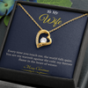 Forever Love Necklace – Elegant Christmas Gift for Wife | Romantic Jewelry That Expresses Endless Devotion | Timeless Keepsake She'll Cherish Forever
