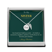 Memorial Necklace – Thoughtful Christmas Gift for Sister | Meaningful Remembrance Jewelry