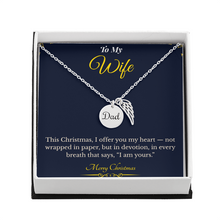 Memorial Necklace – Comforting Christmas Gift for Wife | Meaningful Jewelry That Keeps Loved Ones Close | Sentimental Keepsake She'll Treasure Forever