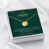 Memorial Necklace – Thoughtful Christmas Gift for Sister | Meaningful Remembrance Jewelry